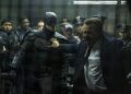 Batman II will see Pattinson reprise his role as Bruce Wayne, alongside Jeffrey Wright as Gotham City police commissioner James Gordon (Jonathan Olley/Warner Bros)