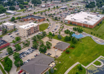 An aerial view of Altoona, Iowa