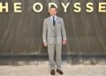 Matt Damon attends The Odyssey London premiere at Odeon Luxe Leicester Square in London.