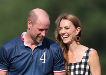 The Princess of Wales cheers on Prince William at special event