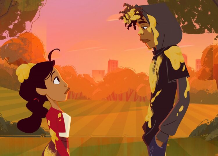 Penny and Kareem on ‘The Proud Family: Louder and Prouder’Credit: Disney