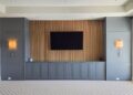 The entertainment center is no longer just furniture. It's architecture.