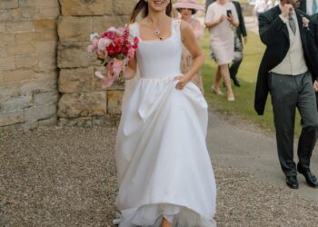 Lady Marina wedding look