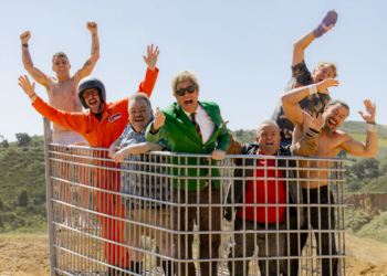 Johnny Knoxville and the cast of 'Jackass: Best and Last.' Sean Cliver/Sean Cliver - © 2026 PARAMOUNT PICTURES. ALL RIGHTS RESERVED.