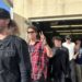 Third Eye Blind (Alex LeCavalier, Stephen Jenkins, Kryz Reid and Brad Hargreaves left to right) came out from Sporting Park’s stadium tunnels to a crowd of awaiting fans lined up against a barricade just before their concert on Saturday, July 18, 2026.