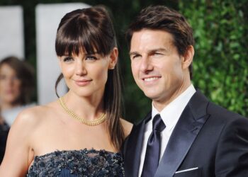 Katie Holmes and Tom Cruise in February 2012Credit: Jon Kopaloff/FilmMagic