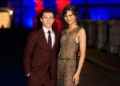 Tom Holland and Zendaya pose on the red carpet of the premiere for the movie "Spider-Man Brand New Day" at Sant'Angelo castle, in Rome, Tuesday, June 23, 2026.