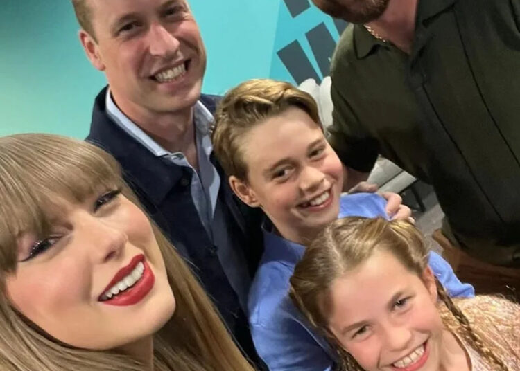 Taylor Swift, Travis Kelce, Prince William, Princess Charlotte, Prince George, Instagram, Official, 2024