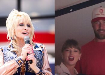 Travis Kelce responds to Dolly Parton asking him to have a baby with Taylor Swift