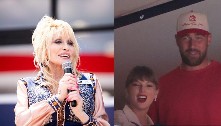 Travis Kelce responds to Dolly Parton asking him to have a baby with Taylor Swift