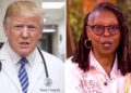 Trump Shares Bizarre ‘Doctor’ Video ‘Curing’ Whoopi Goldberg & More Celebs
