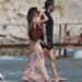 Victoria Beckham traded a Herm&egrave;s Birkin for a woven beach bag from Loro Piana on vacation in Ibiza