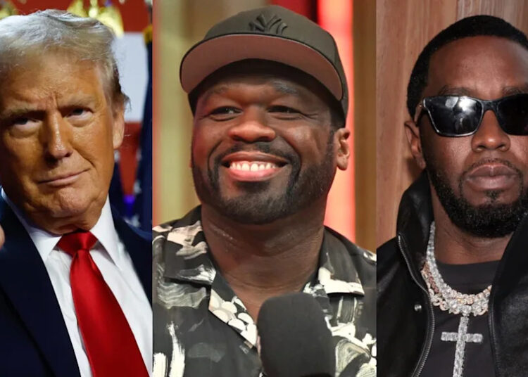 President Trump, 50 Cent, and Diddy