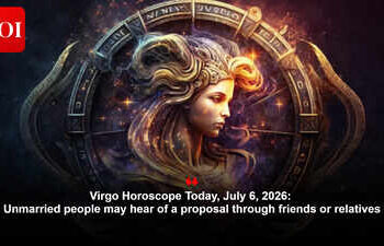 Virgo Horoscope Today, July 6, 2026: Unmarried people may hear of a proposal through friends or relatives