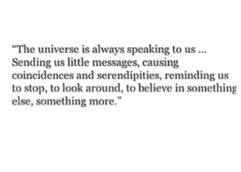 Black and white quote