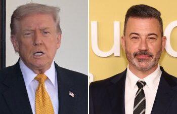 Donald Trump and Jimmy Kimmel