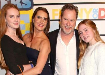 Chris Henchy and Brooke Shields share two children.MEGA