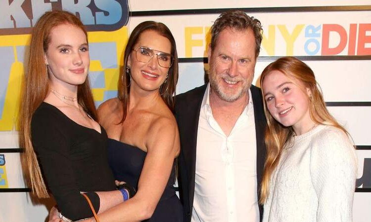 Chris Henchy and Brooke Shields share two children.MEGA
