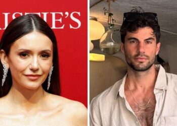 Nina Dobrev is rumored to be dating Dougie Joseph.MEGA; @dougiejoseph/Instagram