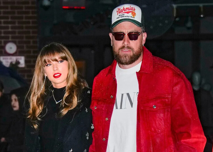 Taylor Swift and Travis KelceCredit: XNY/Star Max/GC Images