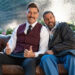 Travis Kelce and Adam Sandler on the set of ‘Happy Gilmore 2’Credit: Netflix