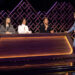 (From left) Judges Mark Ballas, Shirley Ballas and guest judge Derek Hough with host Robert Irwin during the first episode of "Dancing with the Stars: The Next Pro" (Mondays, 8 p.m. ET, ABC).