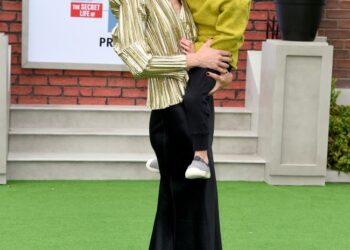 WESTWOOD, CALIFORNIA - JUNE 02: Jaime King and son Leo Thames Newman attend the premiere of Universal Pictures' "The Secret Life of Pets 2" at Regency Village Theatre on June 02, 2019 in Westwood, California.