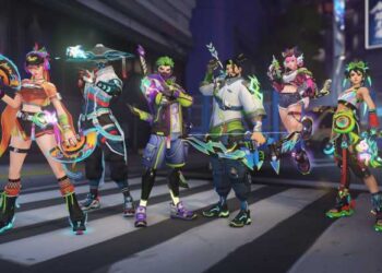 YOASOBI x Overwatch Animated Characters
