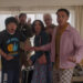 From left, Ben Wang, Ken Marino, Zooey Deutch, John Slattery and Miles Gutierrez-Riley star in "Gail Daughtry and the Celebrity Sex Pass," in theaters Friday. Photo courtesy of Sony Pictures Classics