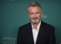 Sam Neill arrives at the premiere of "Apples Never Fall" on Tuesday, March 12, 2024, in Los Angeles.
