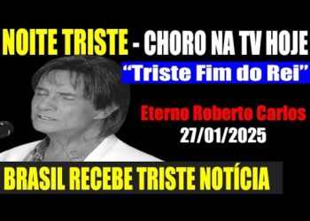 BRASIL CH0RA ! “Triste Fim” do ETERN0 Rei Roberto Carlos aos 83 anos Acaba de ser dito após Especial