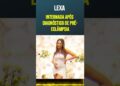 Lexa internada após diagnóstico de pré eclâmpsia
