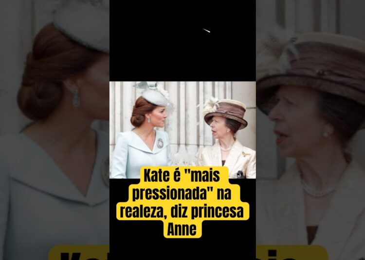 #katemiddleton é “mais pressionada” na realeza, diz #princesa Anne  #monarquiabritanica #realeza