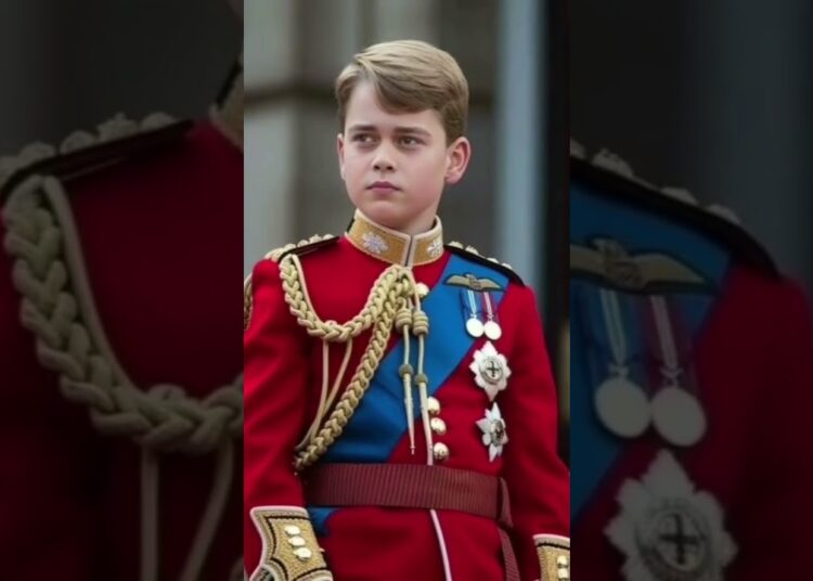 Príncipe George Futuro Rei do Reino Unido #shorts #realeza #monarquiabritanica #prince #king