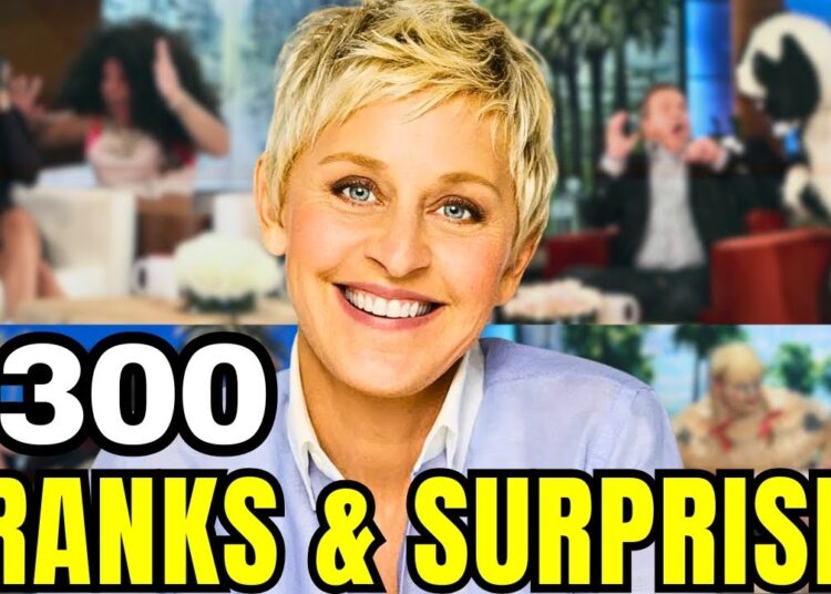 300 Funniest Pranks & Most Shocking Celebrity Surprises on The Ellen Show!
