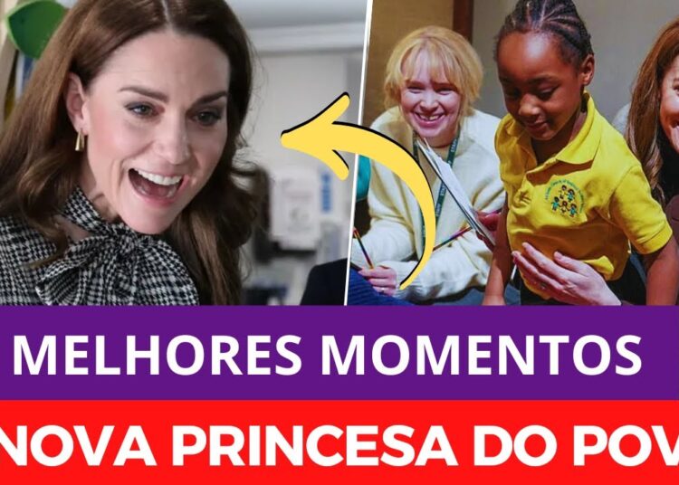 KATE DEIXA REALEZA DE LADO E SEGUE OS PASSOS DE DIANA.VEJA 5 MOMENTOS FOFOS DA NOVA PRINCESA DO POVO