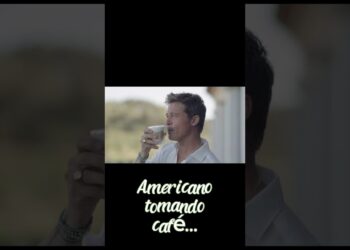 EUA vs Brasil – celebridades tomando café #leonardo #bradpitt #café #coffee
