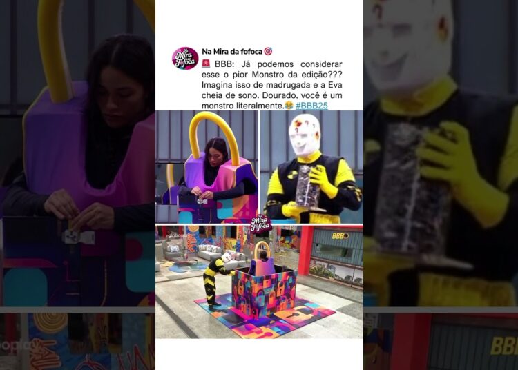 PIOR CASTIGO DO MONSTRO?🚨😱#bbb25 #bbb #shorts #fofoca