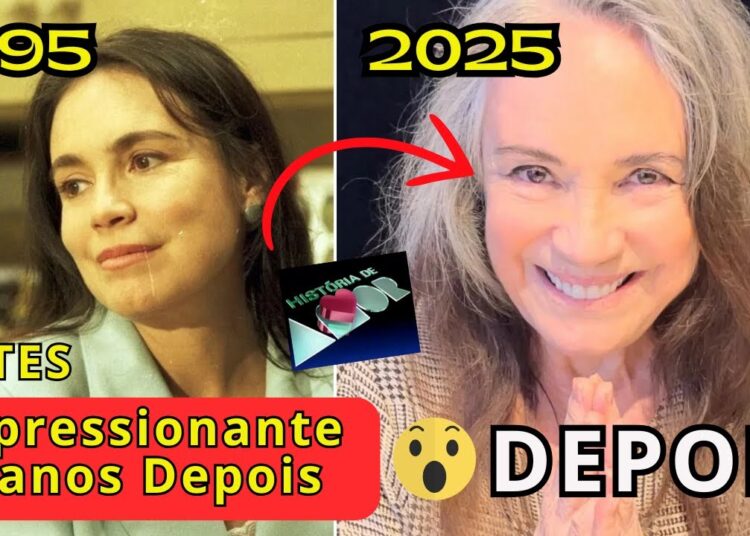 30 ANOS DEPOIS VEJA O ANTES E DEPOIS DO ELENCO DA NOVELA HISTÓRIA DE AMOR