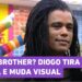 Diogo tira a barba no BBB 25 e choca com novo visual; veja vídeo da transformação