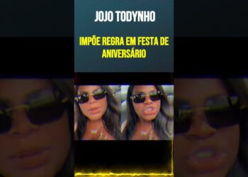 Jojo Todynho impõe regra em festa de aniversário