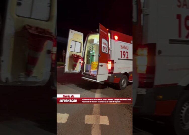 Acidente é registrado no Trevo das Folhas em Realeza