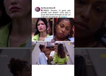 GRANDÃO? ALGUEM AVISA A THAMIRIS?🗣️😂#paredão #fofoca #bbb25 #eliminaçãobbb #gracyanne