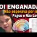 ❌DAN! L!M@ NÃO ESPERAVA ,MAS A DECEPÇÃO CHEGOU!!❌PAGOU E NÃO LEVOU!!🔥VAI TER QUE FAZER DE NOVO🔥