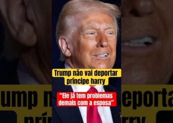 #trump não vai deportar príncipe #harry: ‘Tem problemas demais com a esposa’ #meghanmarkle #realeza