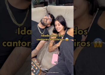 Idade atual dos cantores brasileiros 😱
