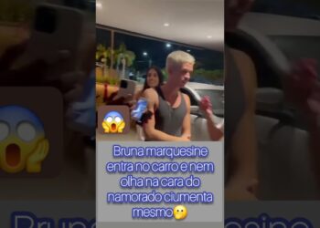 Bruna marquezine  com ciúmes do namorado ela é  mesmo ciumenta #fofoca