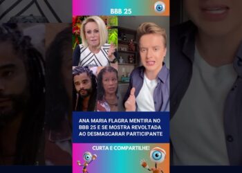 🚨 Ana Maria flagra mentira no BBB25 e se mostra revoltada ao desmascarar participante