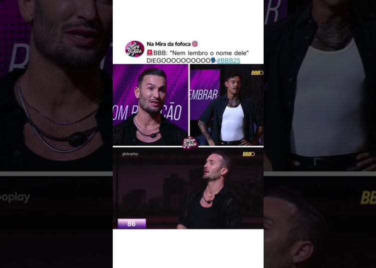 DIEGO DEBOCHA DE GABRIEL🗣️😂#bbb #bbb25 #shorts #sincerão