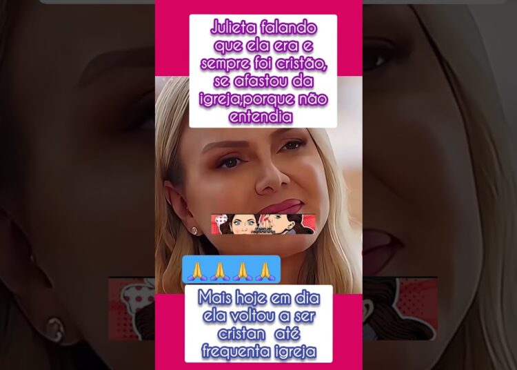 Nossa queridissima Juliete  fala sobre a vida religiosa dela , #fofoca